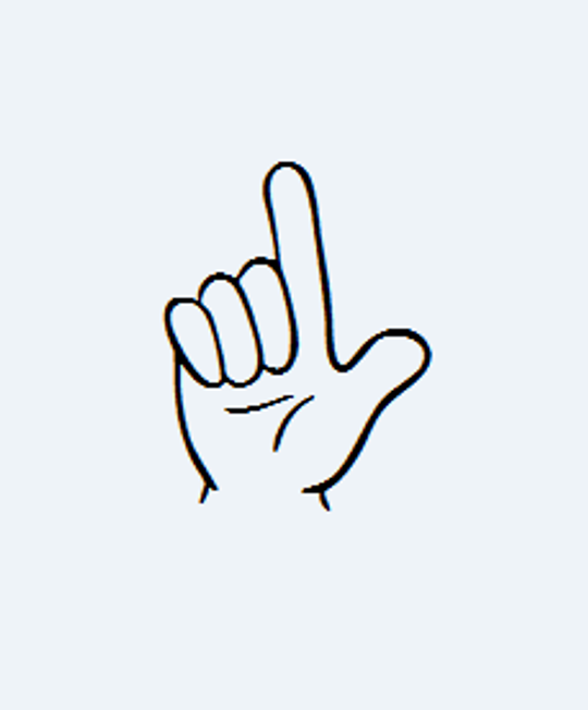 L em Língua de Sinais